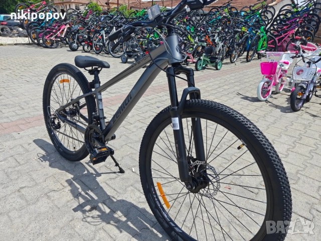 X Алуминиев велосипед 26" ZENITH сив, снимка 5 - Велосипеди - 54940017