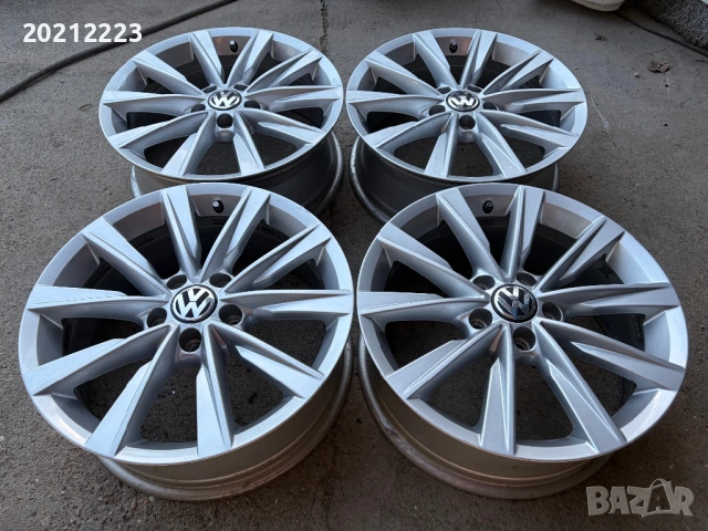 4 броя алуминиеви джанти за Volkswagen Tiguan 17, снимка 3 - Гуми и джанти - 54428615