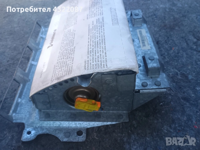 AIRBAG / Аербег Пасажер Рено Клио 2 1.5 ДЦИ 65к.с 2003г. / Renault Clio 2 1.5 DCI, снимка 4 - Части - 54492626