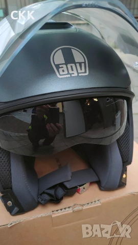 Каска АGV Irides XL, снимка 6 - Аксесоари и консумативи - 54219875