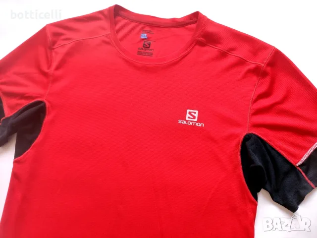 SALOMON AdvanceSkin Short Sleeve Mens - M - оригинална мъжка тениска, снимка 6 - Спортни дрехи, екипи - 55682653