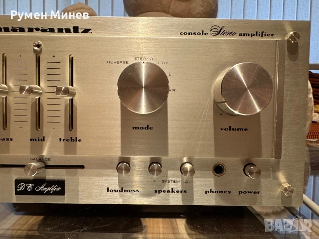 Продавам усилвател Marantz 1122DC, снимка 4 - Ресийвъри, усилватели, смесителни пултове - 55002603