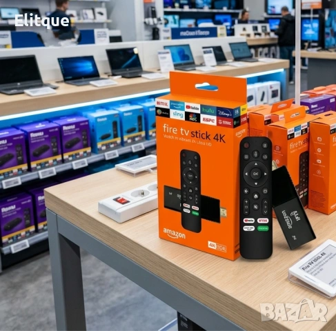 Fire TV Stick 4K – Превърнете телевизора си в смарт устройство