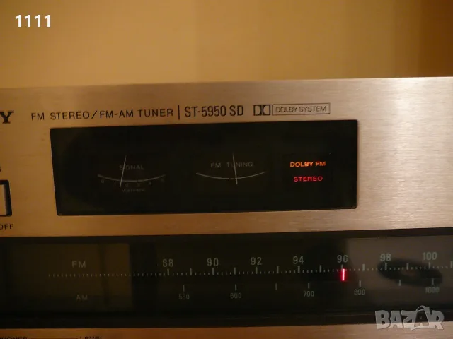 SONY     ST-5950, снимка 6 - Ресийвъри, усилватели, смесителни пултове - 55423054