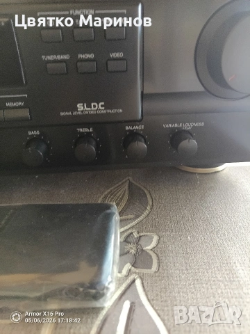 Стерео ресивър DENON DRA-275 RD, снимка 3 - Ресийвъри, усилватели, смесителни пултове - 54459099