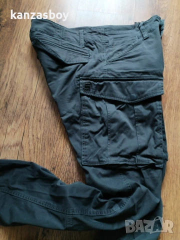 g-star rovic zip 3d straight tapered - страхотен мъжки панталон 30, снимка 4 - Спортни дрехи, екипи - 54495804