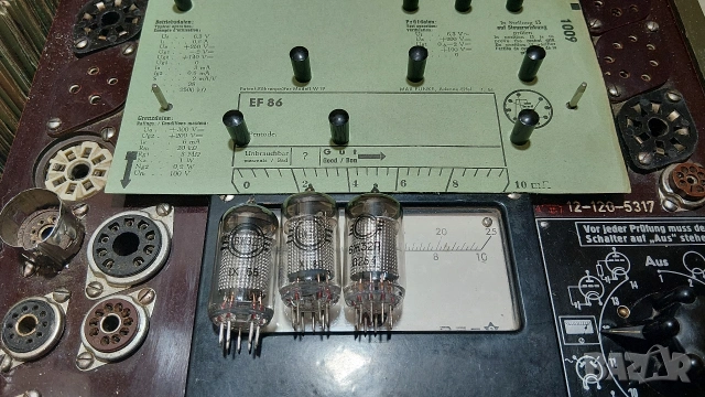 Радио лампи EF86 , снимка 3 - Радиокасетофони, транзистори - 55187590