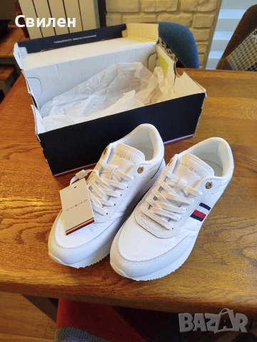 Дамски маратонки Tommy Hilfiger 39, снимка 7 - Маратонки - 54714575