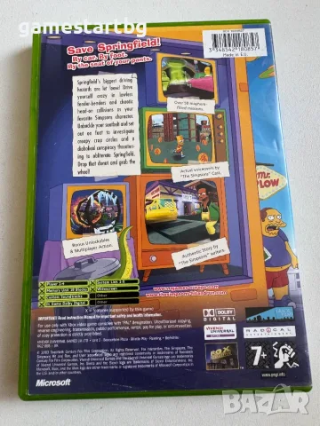 Simpsons Hit & Run за Xbox classic/Xbox original, снимка 2 - Игри за Xbox - 55677507