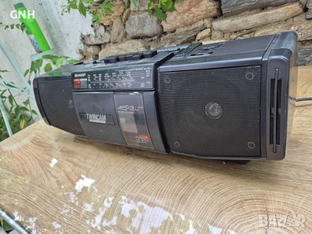Радиокасетофон Sharp WQ-T221Z(BK), снимка 4 - Радиокасетофони, транзистори - 55191011