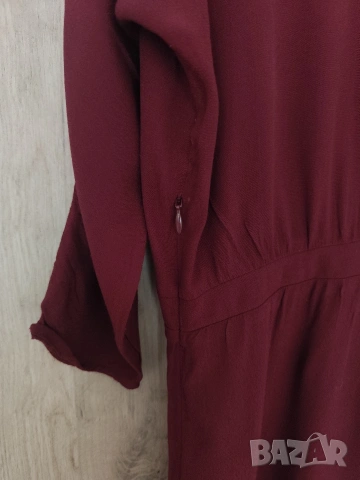 Maison Scotch рокля цвят бордо М размер , снимка 6 - Рокли - 54627077