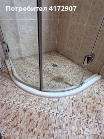  Душ кабина 80х80см, овална , снимка 6 - Други стоки за дома - 55396448