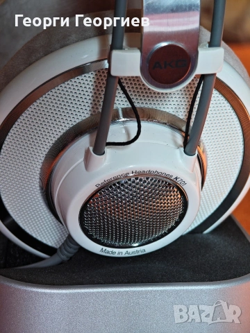 AKG K-701 made in Austria , снимка 3 - Ресийвъри, усилватели, смесителни пултове - 54812768