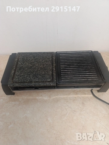 Електрическа скара Domo DO9190G 1200W (Грил Раклет), снимка 3 - Скари - 54615106