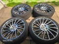 Лети джанти 20ки 5х112 Tomason + зимни гуми 255/35/20 Continental, снимка 3