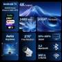 Смарт мини проектор 4K 1080P Full HD с WiFi 6 и Bluetooth (управление с мишка)  , снимка 2