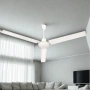 Таванен вентилатор метален Muhler MCD-54056 142см 56" 60W стенен регулатор, снимка 1