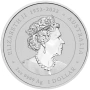 Perth Mint Lunar III - Year of the Dragon "Teal Dragon" 1 OZ Silver 2024 Perth Money Expo, снимка 3