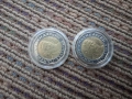 2лева ОБЪРНАТ РЕВЕРС - 2бр., снимка 2