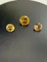 Комплект естествени цитрини 6.95 ct – централен камък 3.45 ct + чифт 1.75 ct , снимка 5