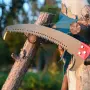 Телескопичен модулен трион за клони 1–8 м с 2 остриета и кука – Подрязване на високи дървета без , снимка 5