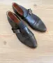 Оригинални кожени обувки BIANCO (Monk Strap) – Естествена кожа, снимка 4