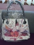 Нова дамска чанта с рисувани макове, снимка 2