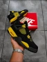  👟Nike Air Jordan 4 Retro Black Yellow, снимка 1