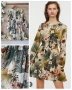 Къса лятна рокля H&M пеперуди , снимка 1