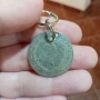 Сребърна пробита монета 20 кройцера 1828 г., снимка 2