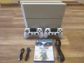 Снежнобял PlayStation 4 Fat 500GB Glacier White / 2 Нови Джойстика / Плейстейшън 4, снимка 2