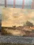 стара картина пейзаж , снимка 4