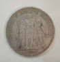 5 франка 1873 Херкулес, снимка 2