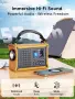 ROCAM CR1030DAB Аварийно DAB+ радио с Bluetooth, соларен панел, динамо и 12000 mAh, снимка 7