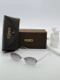слънчеви очила fendi с ув защита,кутия , калъф и кърпичка на марката , снимка 5