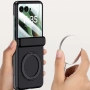 Магнитен Калъф за Motorola Razr 70 Ultra / 60 Ultra 5G с Въртяща се Стойка и Вграден Протектор – 4 ц, снимка 7