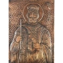 МЕДНА ИКОНА СВЕТИ ЦАР БОРИС МИХАИЛ, снимка 2
