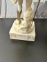 Ахил статуетка от алабастър 24 см височина декорация фигура история, снимка 7