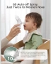 Momcozy BreezyClear™ акумулаторен назален аспиратор 2 в 1 със спрей и засмукване,медицински клас,нов, снимка 6