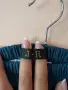 2.5 евро ефирна рокля в тъмно тюркоазен цвят с ластик на бюста 👗, снимка 5