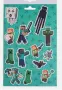 200 бр Minecraft Майнкрафт книжка албум самозалепващи лепенки стикери, снимка 2