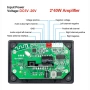 Bluetooth 5.0 аудио модул с усилвател 2x40W, FM радио, MP3, USB, TF карта, 5V-12V 10291, снимка 7