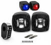 Тонколони за мотор с LED светлини и Bluetooth управление., снимка 1