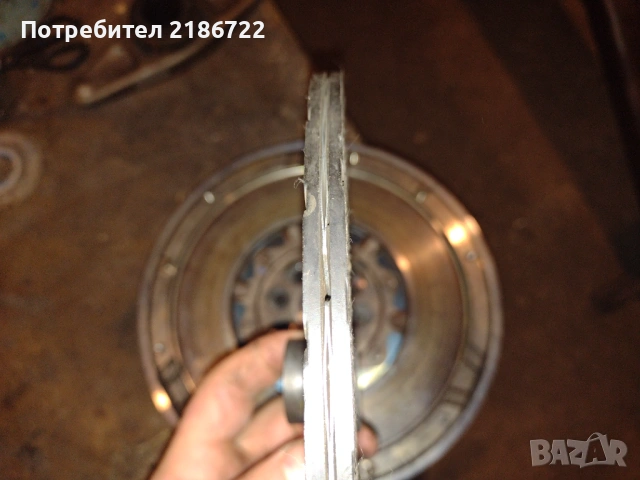 Съединител  за БМВ е 87 комплект с маховик вилка и болтове , снимка 5 - Части - 54054330