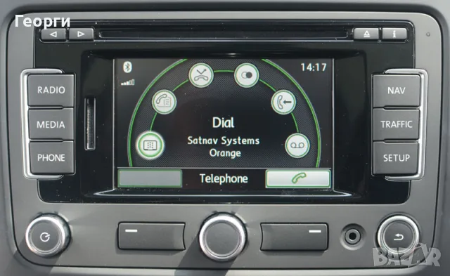 Оригиналнa навигация VW RNS 315 EU – декоративна лайсна + Bluetooth + SD карта, снимка 2 - Аксесоари и консумативи - 55332836