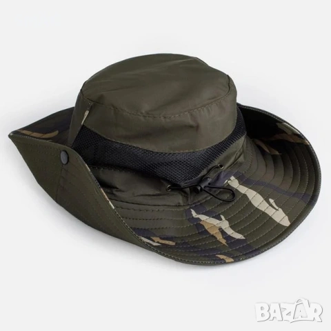 Мъжка шапка тип bucket каки_1261615, снимка 2 - Шапки - 54928861