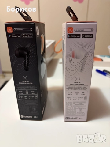 JBL TUNE FLEX-оригинални 2 комплекта(бели и черни), снимка 2 - Bluetooth слушалки - 55284658