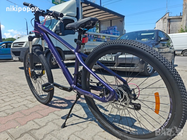 ПРОМО Алуминиев велосипед 26" CLASHER лилав, снимка 5 - Велосипеди - 54864328