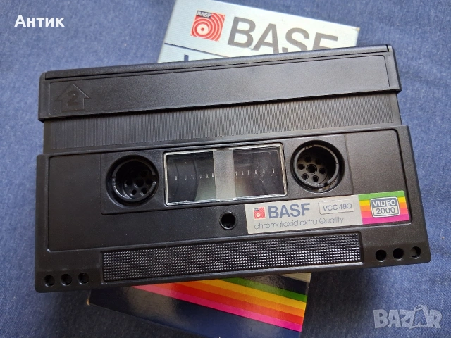 Видеокасети BASF E - 240 HIFI Professional в Кутия / BASF VCC 480 Stereo, снимка 13 - Колекции - 54096851