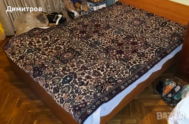 Голям персийски килим  145 см  на 200 см, снимка 3 - Килими - 55598177